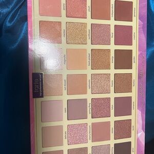 Tarte Pink and Gold Eyeshadow Palette Vibrant Colors